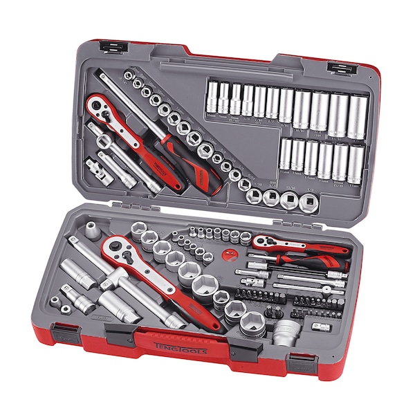 TM111 - 111 Piece Mixed Drive Socket Set 1/4, 3/8, 1/2 Inc